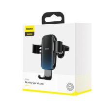 Baseus Car Mount Glaze Gravity Phone holder Black (SUYL-LG01) (SUYL-LG01) mobiltelefon kellék