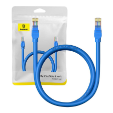 Baseus Cat 6 Ethernet RJ45 hálózati kábel 1m kék (B00133204311-01) (B00133204311-01) kábel és adapter