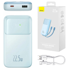 Baseus Comet Power Bank 10000mAh 22.5W világoskék power bank