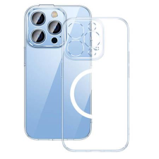 Baseus Crystal iPhone 14 Pro Max átlátszó mágneses tok és üvegfólia (ARJC010102) (ARJC010102) tok és táska
