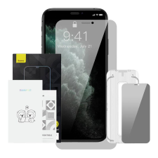 Baseus Crystal Privacy Protection iPhone X/XS edzett üveg kijelzővédő (SGJC110602) (SGJC110602) mobiltelefon kellék