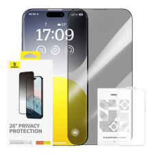 Baseus Diamond iPhone 15 ProMax betekintésvédő edzett üvegfólia (P60057405203-03) (P60057405203-03) mobiltelefon kellék