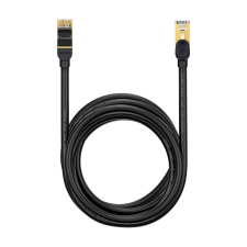 Baseus Ethernet RJ45 hálózati kábel 10Gbps 8m fekete (WKJS010601) (WKJS010601) - UTP kábel és adapter