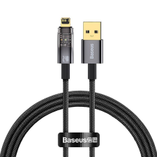 Baseus Explorer USB-Lightning kábel 2,4A 1m (fekete (CATS000401) kábel és adapter