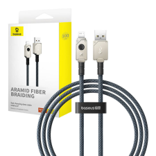 Baseus Fast Charging Cable Baseus 2.4A 1M (Black) kábel és adapter