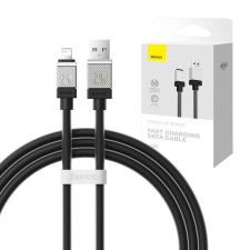 Baseus Fast Charging cable Baseus USB-A to Lightning Coolplay Series 1m, 2.4 (black) kábel és adapter