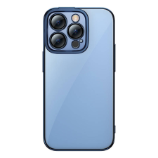 Baseus Glitter Apple iPhone 14 Pro Tok - Átlátszó/Kék tok és táska