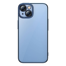 Baseus Glitter Apple iPhone 14 Tok - Átlátszó/Kék tok és táska