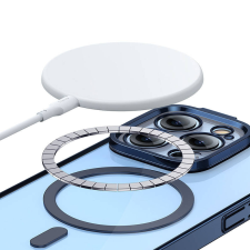  Baseus Glitter iPhone 14 Pro Átlátszó mágneses tok és üvegfólia (kék) tok és táska