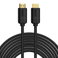 Baseus HDMI 2.0 kábel, 4K 30Hz, 3D, HDR, 18Gbps, 8m (fekete) kábel és adapter