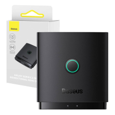 Baseus HDMI Switch Baseus Cluster Black kábel és adapter