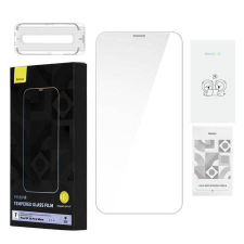 Baseus iPhone 12 Pro Max edzett üvegfólia, 0.4mm (SGKN030502) (SGKN030502) mobiltelefon kellék