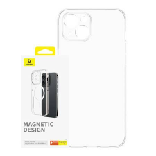 Baseus iPhone 15 Plus mágneses tok OS-Lucent széria átlátszó (P60157205203-02) tok és táska
