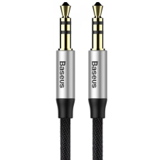 Baseus Jack Összekötő Fekete-Ezüst 1.5m CAM30-CS1 kábel és adapter