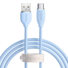 Baseus Jelly USB-USB-C kábel, 100W, 1.2m, kék (CAGD010003) (CAGD010003) kábel és adapter