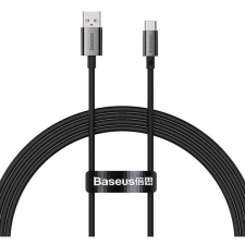 Baseus kábel USB A és Apple Lightning 8-pin PD 100W 1,5m fekete P10320102114-01 mobiltelefon kellék
