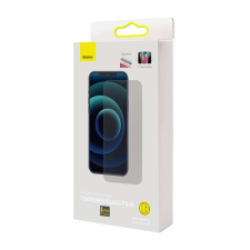 Baseus képernyővédő üveg (2.5D lekerekített szél, ultravékony, karcálló, betekintés elleni védelem, 0.3mm, 9H) ÁTLÁTSZÓ Apple iPhone 14 Pro mobiltelefon kellék
