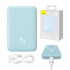 Baseus Magnetic Mini Powerbank 10000mAh 20W kék (PPCX110103) (PPCX110103) power bank