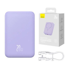 Baseus Magnetic Mini Powerbank 20000mAh 20W lila (PPCX150005) (PPCX150005) power bank