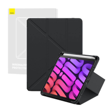 Baseus Minimalist Series iPad mini 6 8.3&quot; könyvtok (fekete) tablet kellék