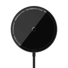 Baseus Simple Mini3 indukciós töltő MagSafe 15W fekete mobiltelefon kellék
