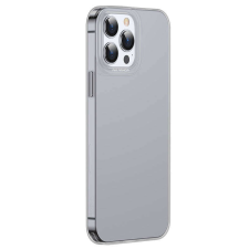 Baseus Simple Series hátlaptok átlátszó zselés iPhone 13 Pro fekete (ARAJ000401) tok és táska