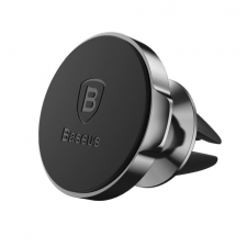 Baseus Small Ears mágneses autós tartó, fekete (SUER-A01) mobiltelefon kellék