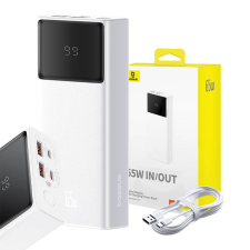 Baseus Star-Lord Power Bank 20000mAh - Fehér (+ USB kábel) power bank