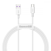 Baseus Superior Series Fast Charging Data Cable USB - USB Type C 66 W 6A 1 m White (CATYS-02)