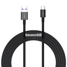 Baseus Superior USB-A - USB-C kábel 66W 2m fekete (CATYS-A01) (CATYS-A01) kábel és adapter