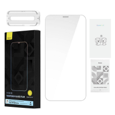 Baseus Tempered Glass Baseus 0.4mm Iphone 12/12 Pro + cleaning kit mobiltelefon kellék
