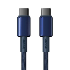 Baseus Tungsten Gold USB-C kábel 100W 2m kék (P10319800321-04) (P10319800321-04) kábel és adapter