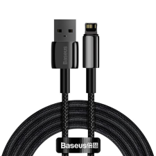 Baseus Tungsten USB - Lightning kábel 2,4 A 2 m fekete (CALWJ-A01) mobiltelefon kellék