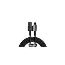  Baseus Tungsten USB - Lightning kábel 2.4A 2m fekete (CALWJ-A01) kábel és adapter