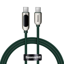 Baseus Type-c USB - Type-c USB-kábel 100 W (20 V / 5 A) 1 m teljesítményleadás képernyő fogyasztá... kábel és adapter