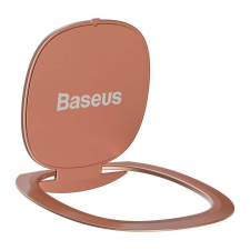 Baseus ultravékony öntapadó gyűrűt tartó kitámasztó rózsaszín (SUYB-0R) mobiltelefon kellék