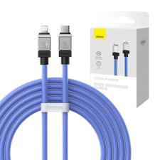 Baseus USB-C - Lightning kábel 20W 2m lila (CAKW000103) (CAKW000103) kábel és adapter