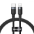 Baseus USB-C-Lightning PD Baseus Cafule kábel, 18 W, 1 m (fekete/szürke)