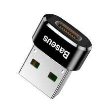 Baseus USB-C – USB-A adapter fekete (CAAOTG-01) (CAAOTG-01) kábel és adapter