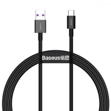 Baseus USB-USB-C Baseus Superior sorozatú kábel, 66 W, 1 m (fekete) kábel és adapter