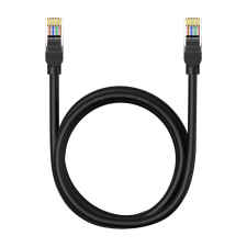 Baseus UTP CAT5e Patch kábel 1.5m - Fekete (B00133206111-02) kábel és adapter