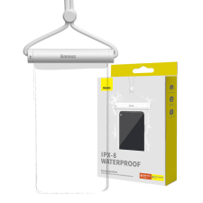 Baseus Waterproof phone case Baseus AquaGlide with Cylindrical Slide Lock (white) tok és táska