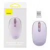 Baseus Wireless mouse Baseus F01B Tri-mode 2.4G BT 5.0 1600 DPI (purple)
