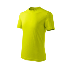 Basic Free póló gyerek lime 122 cm/6 éves gyerek póló