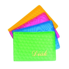 Basic OKMÁNYTARTÓ DIÁK FELIRATTAL SZÍNES NEON 6 LAPOS irattartó
