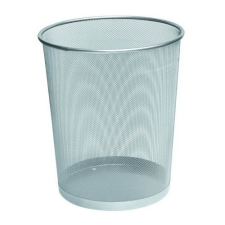 Basic PAPÍRKOSÁR FÉMHÁLÓS EZÜST 17L szemetes