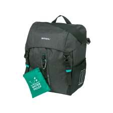 BASIL egyoldalas táska Discovery 365D Single Bag L, Hook ON, szürke kerékpáros kerékpár és kerékpáros felszerelés