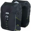 BASIL Miles Double Bicycle Bag Black/Lime 34L