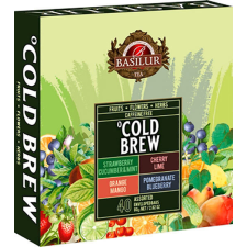 Basilur Cold Brew Assorted, csomagolt, 40×2 g tea