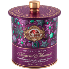 Basilur Festive Tea Magical Moments 75 g, fémdobozban (4792252947399) tea